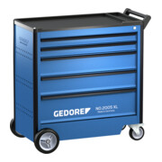 GEDORE 2005 XL 0221 Werkzeugwagen mit 5 Schubladen-2