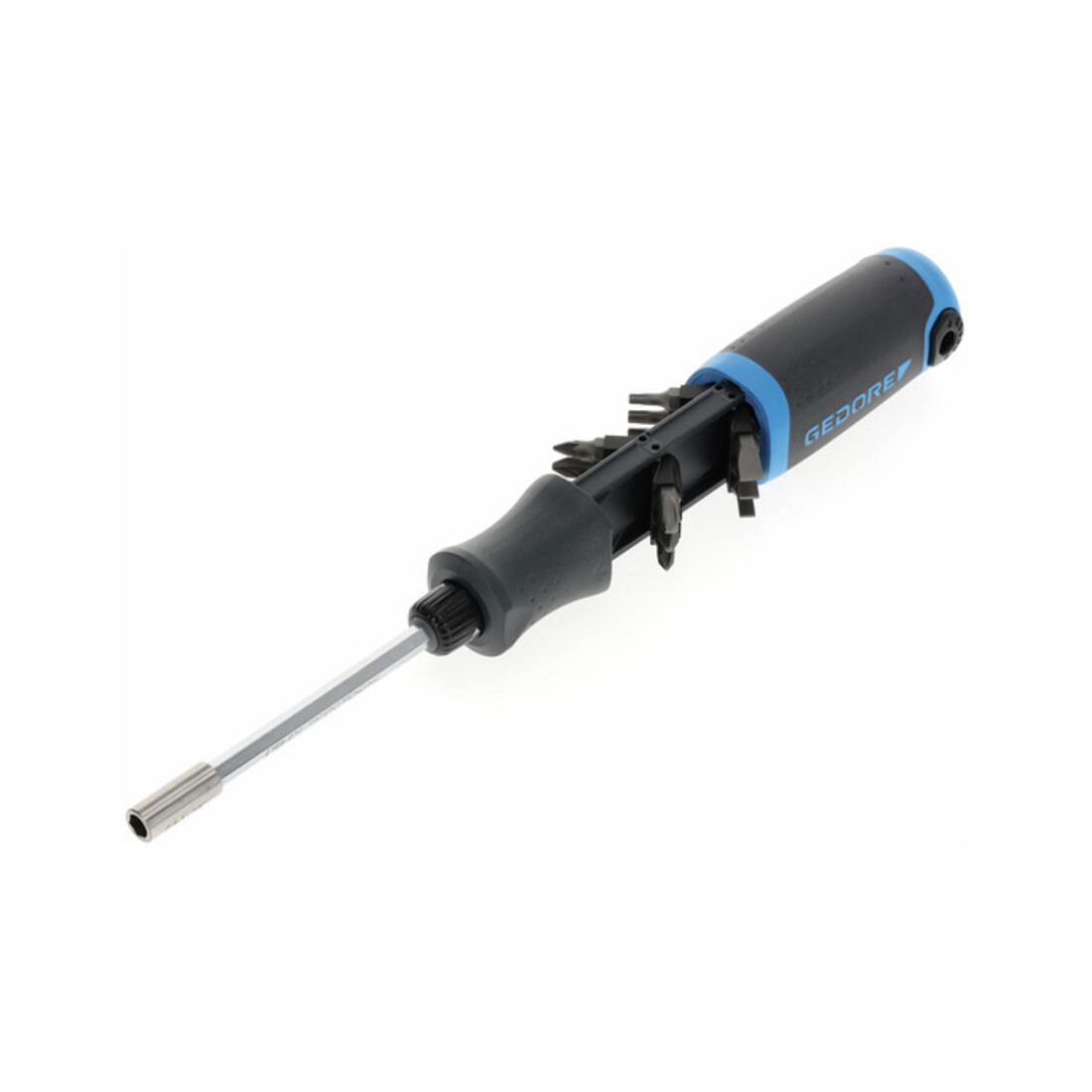 Gedore 2169-012 Magazijnschroevendraaier met ratelfunctie SilentGEAR 1/4 inch