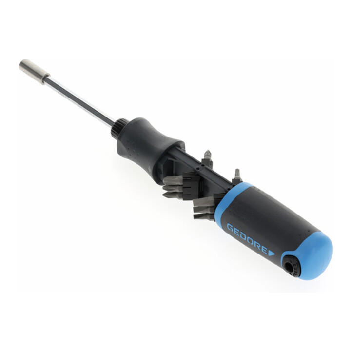 Gedore 2169-012 Magazijnschroevendraaier met ratelfunctie SilentGEAR 1/4 inch