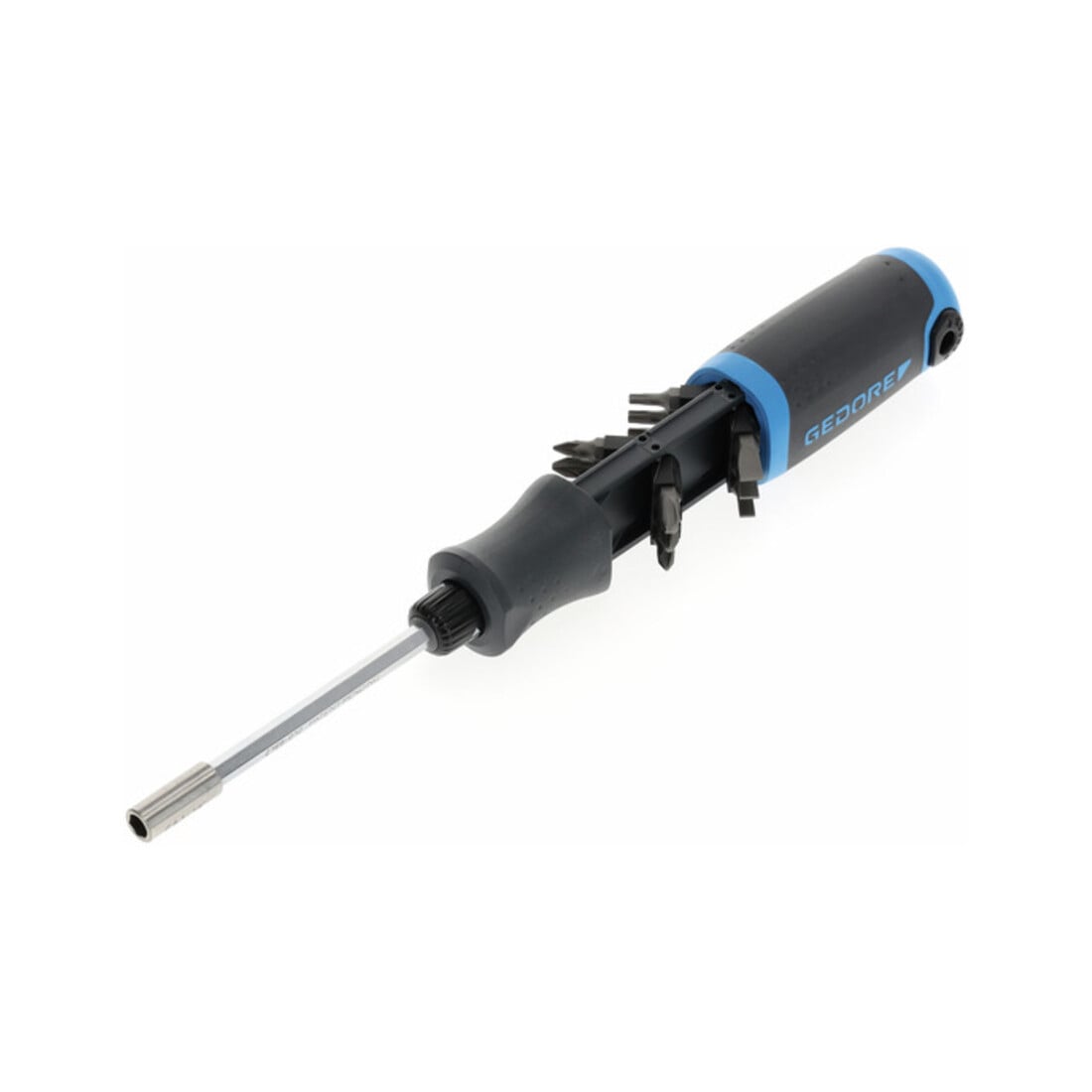 Gedore 2169-012 Magazin-Schraubendreher mit Knarrenfunktion