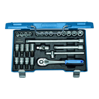 Gedore 30 IMU-10 Steckschlüssel-Satz 3/8" 26-teilig 6-kant IN-IS-PH