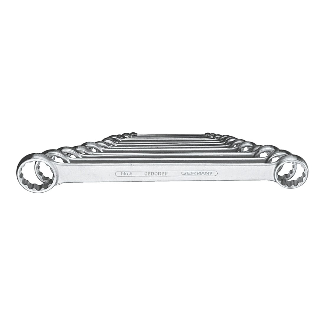 Gedore 4-120 Dubbele ringsleutelset 12 delig 6-32 mm