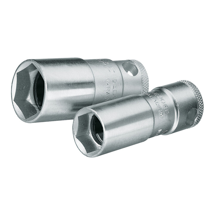 Gedore 50 Zündkerzeneinsatz mit Haltefeder 20,8 mm 1/2"