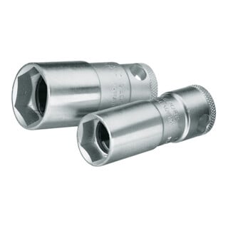 Gedore 57 Zündkerzeneinsatz mit Haltefeder 18 mm 1/2"