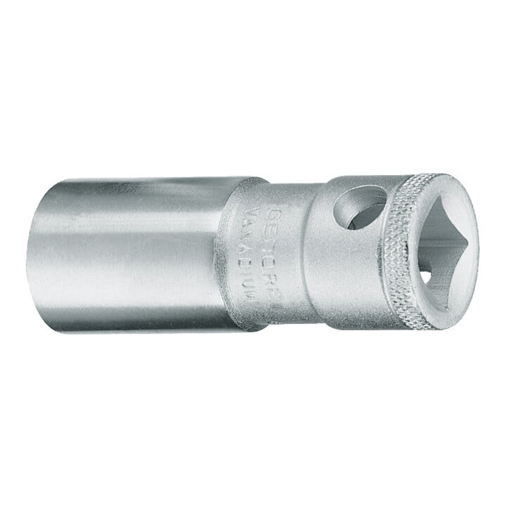 Gedore 57 Zündkerzeneinsatz mit Haltefeder 18 mm 1/2"