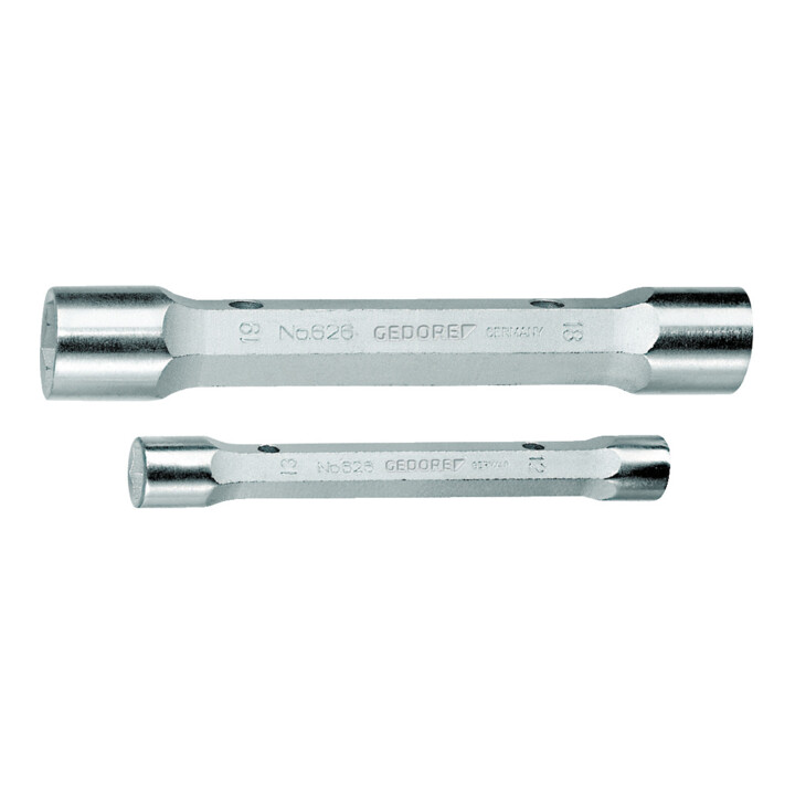 Gedore 626 24x27 Dubbele steeksleutel, massief, 6-kant 24x27 mm