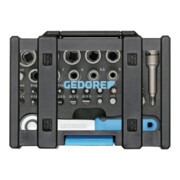 Gedore 666-U-20 Bit-Steckschlüsselbox mit Knarre 1/4" 35-teilig-3
