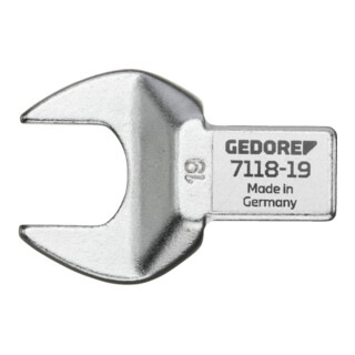 Gedore 7118-32 Einsteckmaulschlüssel SE 14x18 32 mm