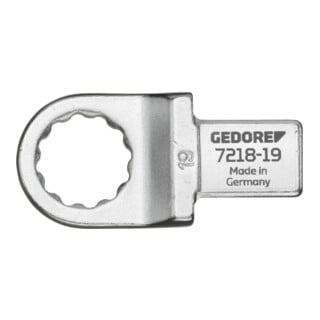 Gedore 7218-22 Einsteckringschlüssel SE 14x18 22 mm
