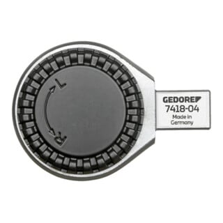 Gedore 7418-02 Einsteckumschaltknarre 1/2" SE 14x18