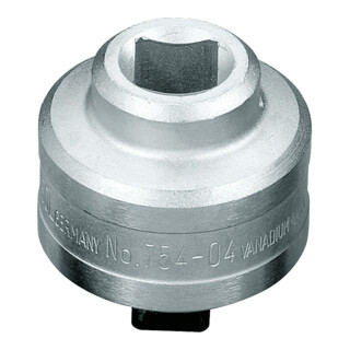 Gedore 754-04 Aufsteckknarre 3/4" rechts