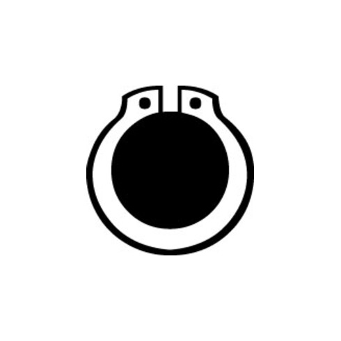 Gedore 8005 A Zange für Außensicherungsringe 305-500 mm