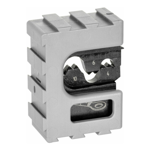 Gedore 8140-04 Modul-Einsatz für unisolierte Kabelschuhe 0,75/1,5/2,5
