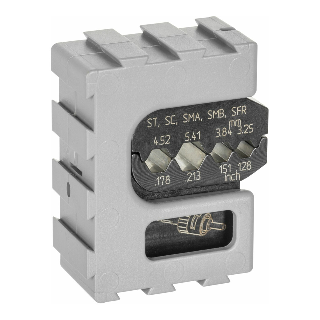 Gedore 8140-12 Modul-Einsatz für Lichtwellenleiter