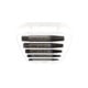 Gedore 8551 S-005 Schraubenausdreher-Satz 5 teilig M3-M18