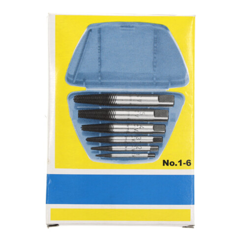 Gedore 8551 S-006 Schraubenausdreher-Satz 6- teilig M3-M24