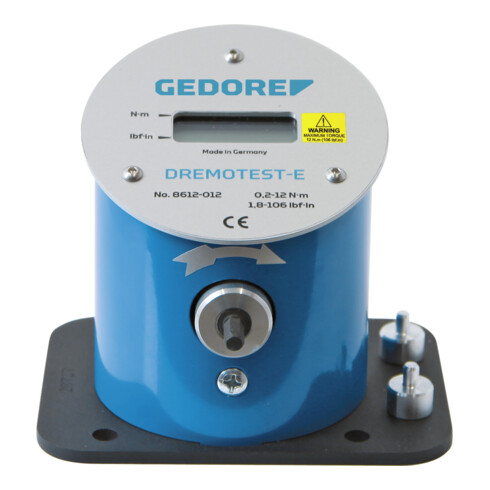 Gedore 8612-012 Elektronisches Prüfgerät DREMOTEST E 0,2-12 Nm