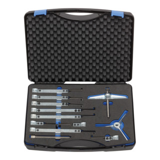 Abzieher-Set mit 9 Haken 200x150/220/300 mm im Koffer Abzieher-Set mit 9 Haken 200x150/220/300 mm im Koffer