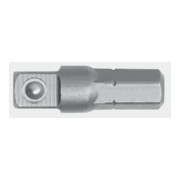 Gedore Adaptateur d'entraînement 1/4" carré x 1/4" hexagonal 25 mm