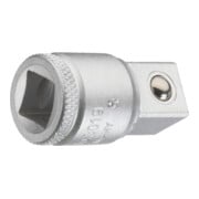 Gedore Adattatore cricchetto, 3/8'' 10 mm a 1/2'' 12,5 mm, attacco quadrato, 3019, acciaio cromato-1