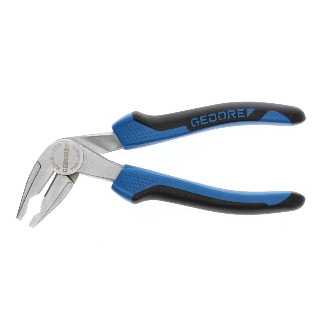 Gedore afgeschuinde combinatietang voor snijden/houden/draaien, inductief geharde precisiesnijkanten HRC 63-65, 8248-160 JC