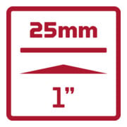 Gedore Anneau/axe de sécurité 1 pouce pour SW24-80mm-3