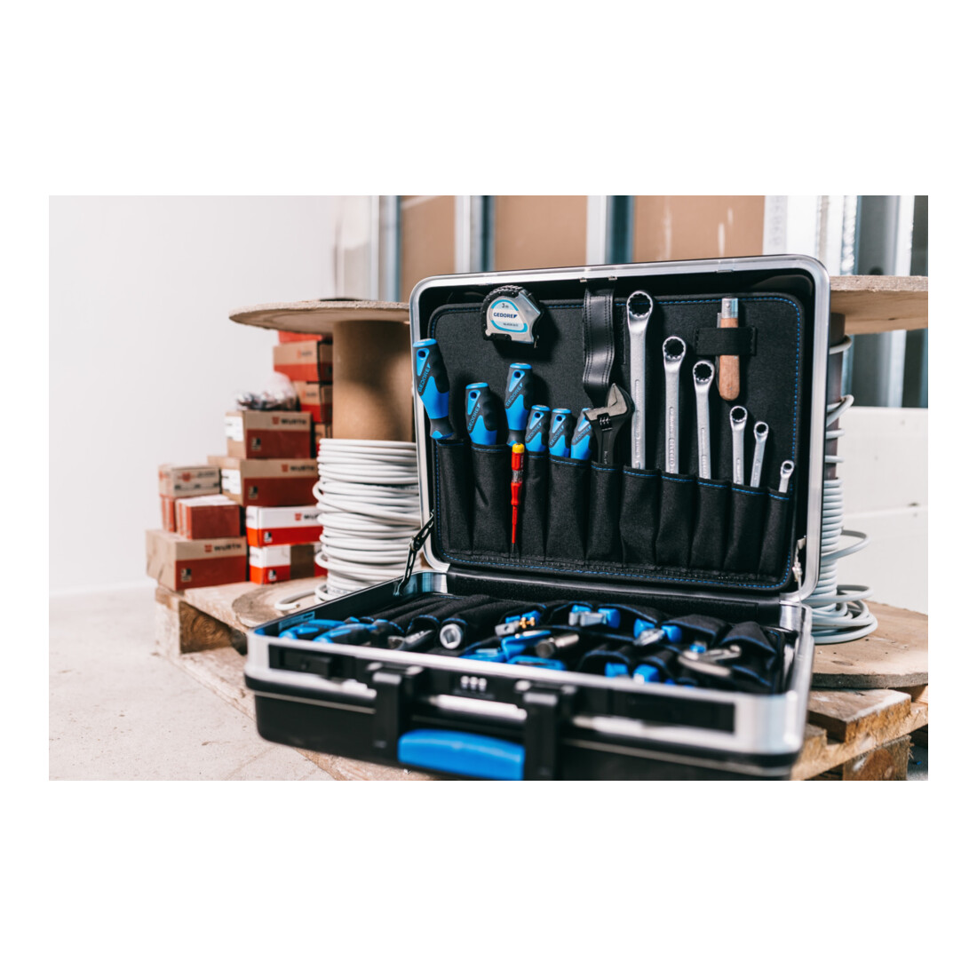 Gedore Assortimento di utensili professionali in valigetta, 100pz.