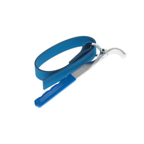 Gedore Bandschlüssel, Bandbreite 25 mm, extra breit, Ø 140 mm (5.1/2"), rutschfest, 220 mm lang, verchromt, 36 1-140