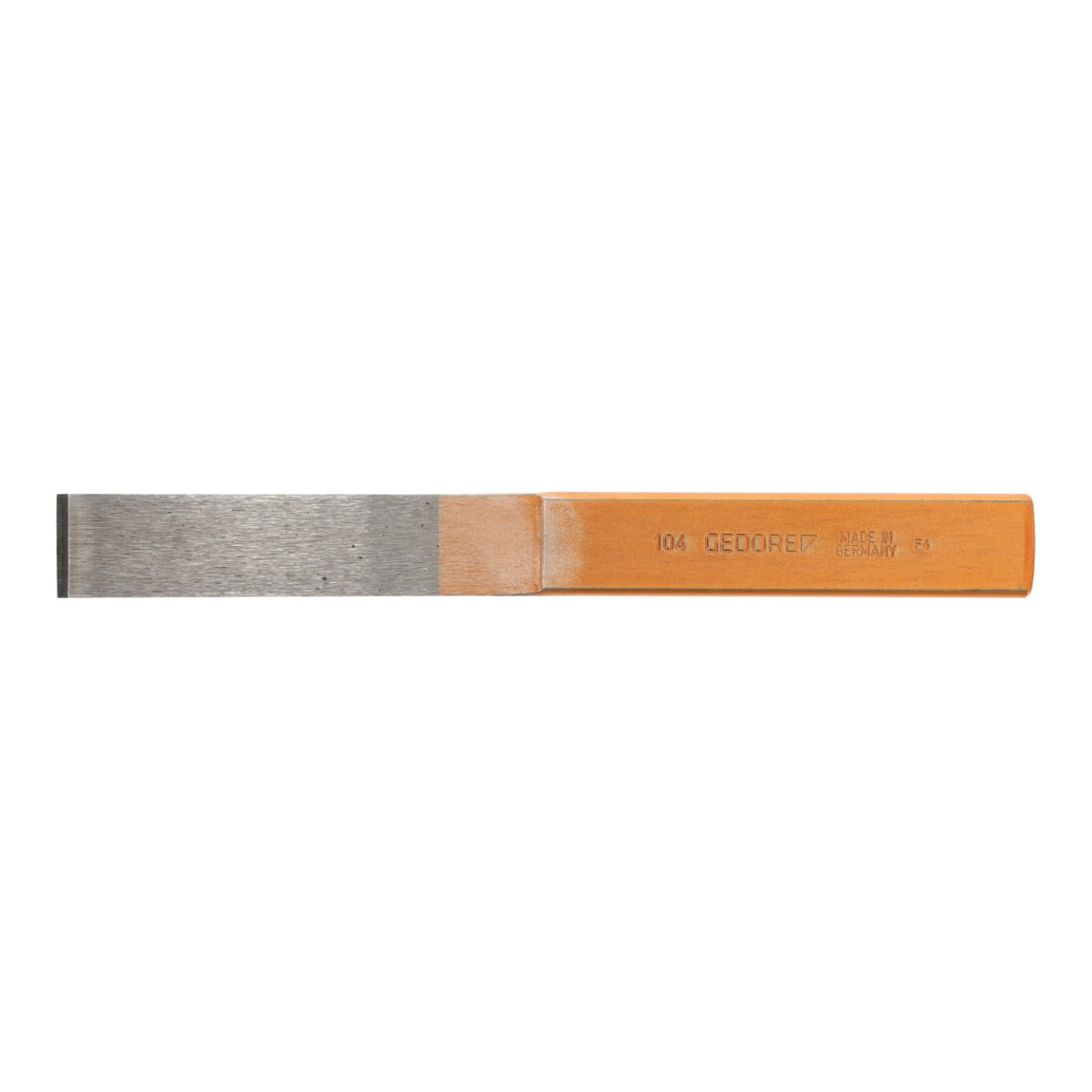 Gedore Beitel, Sleufbeitel, Punthoek 60°, Snijbreedte 26 mm, Lengte 240 mm, gehard staal, 104