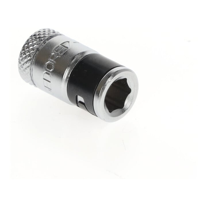 Gedore Bit-Adapter für 1/4" Knarre, Einfacher Bit-Wechsel, Passgenauer Halt, Silber