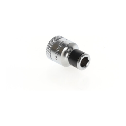 Gedore Bit-Adapter für 3/8" Knarre, Einfacher Bit-Wechsel, Passgenauer Halt, Silber