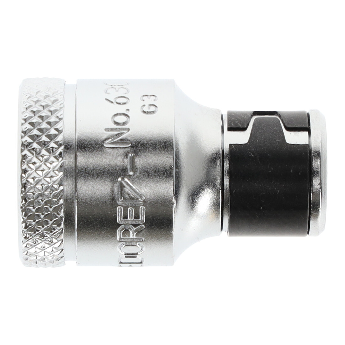 Gedore Bit-Adapter für 3/8" Knarre, Einfacher Bit-Wechsel, Passgenauer Halt, Silber