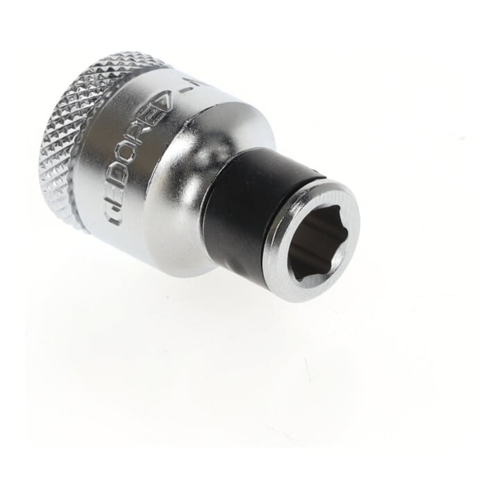 Gedore Bit-Adapter für 3/8" Knarre, Einfacher Bit-Wechsel, Passgenauer Halt, Silber