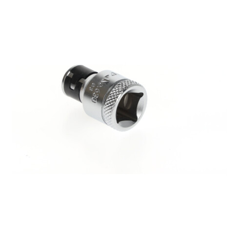 Gedore Bit-Adapter für 3/8" Knarre, Einfacher Bit-Wechsel, Passgenauer Halt, Silber