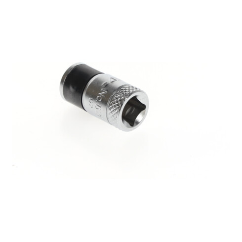 Gedore Bit-adapter voor 1/4" ratel, eenvoudige bitwissel, stevige grip, zilver
