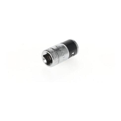 Gedore Bit-adapter voor 1/4" ratel, eenvoudige bitwissel, stevige grip, zilver
