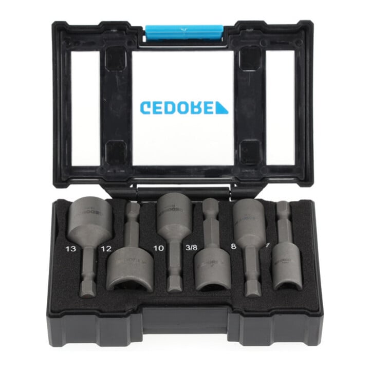 Gedore Bit Box Dopsleutel Machinebevestiging 6-delig