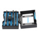 Gedore Bit-Box Industrie, 32-teilig, Bit-Set mit Bit-Halter und Schraubendrehereinsätzen, 1/4", 6,3 mm, Profi, 666-032-A-4