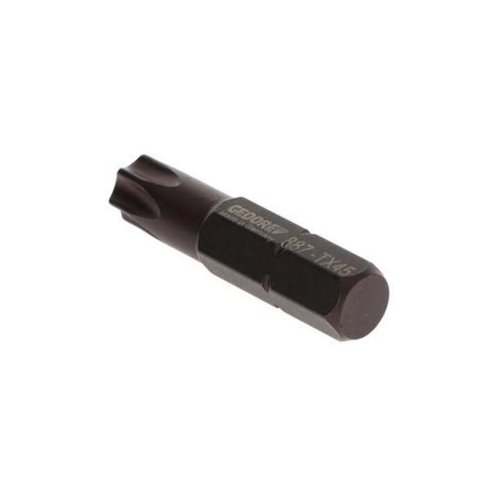 Gedore Bit DIN3126C8 T45 x 35mm Vanadium-Sonderstahl brüniert