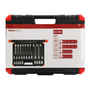 Gedore Bit-Satz, Schraubendreher-Einsatz-Set für Innensechskant-Schrauben, Schraubenzieher-Bits, Werkzeug, R68003030