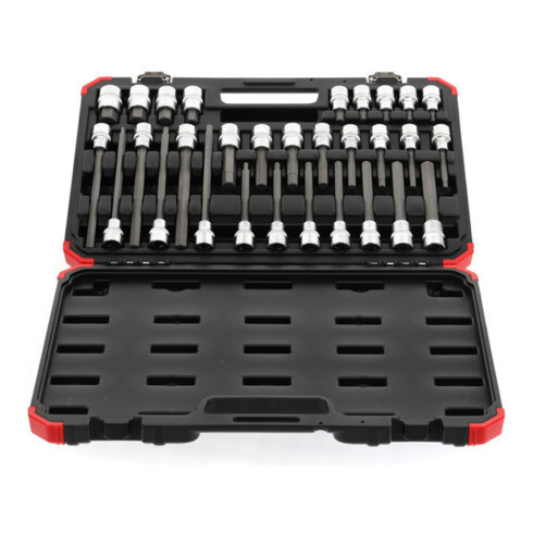 Gedore Bit-Satz, Schraubendreher-Einsatz-Set für Innensechskant-Schrauben, Schraubenzieher-Bits, Werkzeug, R68003030
