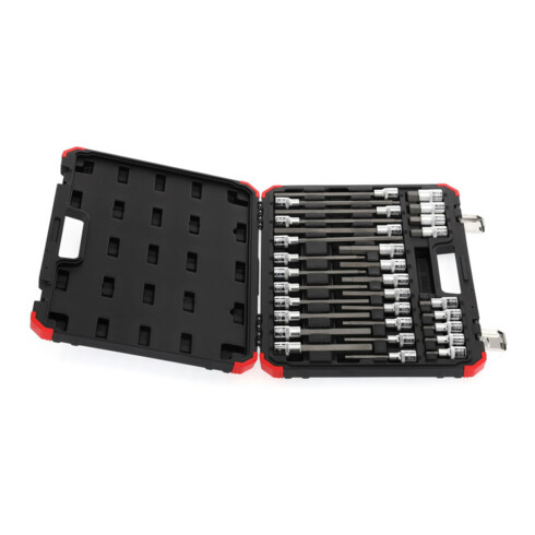 Gedore Bit-Satz, Schraubendreher-Einsatz-Set für Innensechskant-Schrauben, Schraubenzieher-Bits, Werkzeug, R68003030