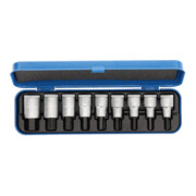 Gedore Bit-Satz, Schraubendreher-Einsatz-Set für Innensechskantschrauben, 9-tlg, Schraubenzieher-Bits, Werkzeug, IN 19 PM-2