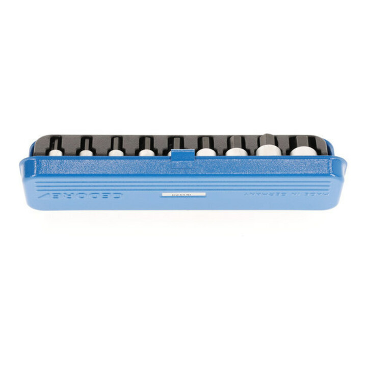 Gedore Bit-Satz, Schraubendreher-Einsatz-Set für Innensechskantschrauben, 9-tlg, Schraubenzieher-Bits, Werkzeug, IN 19 PM