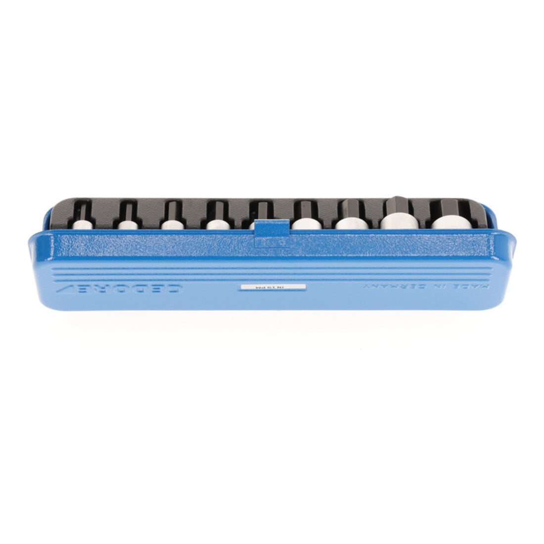 Gedore Bit-Satz, Schraubendreher-Einsatz-Set für Innensechskantschrauben, 9-tlg, Schraubenzieher-Bits, Werkzeug, IN 19 PM
