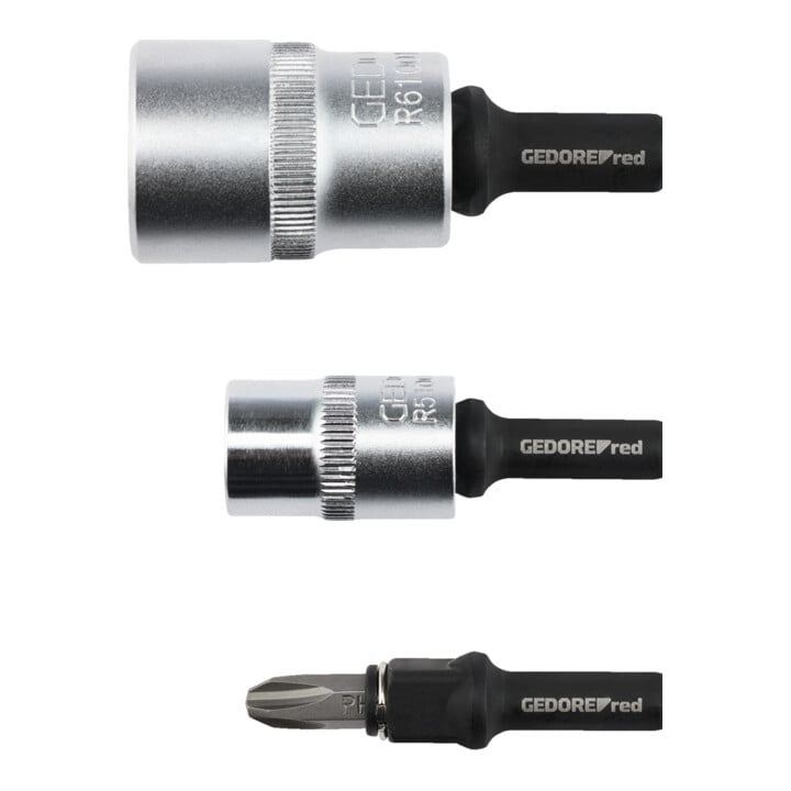 Gedore Bithouder set 2-delig 75mm