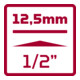 Gedore Bougie d'allumage rouge 1/2 SW21mm L.65mm-2