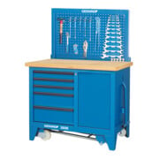 Gedore Carrello a banco e portautensili, dimensioni: h 900 x l 1100 x profondità 652mm-2