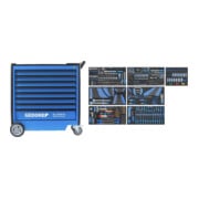 Gedore Carrello porta attrezzi con assortimento per auto-1