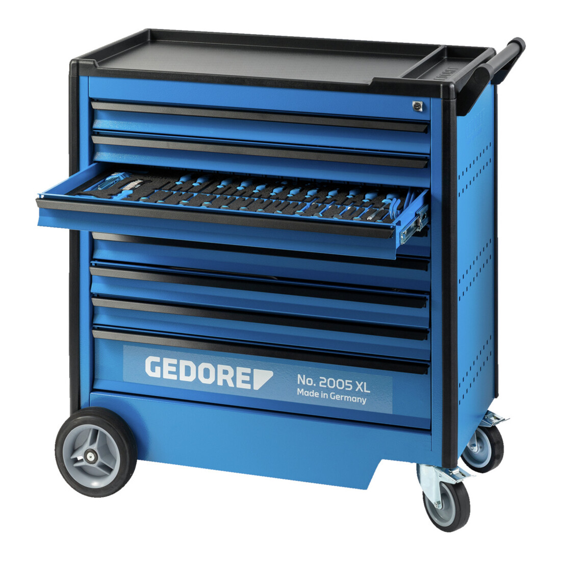 Gedore Carrello porta attrezzi con assortimento per auto